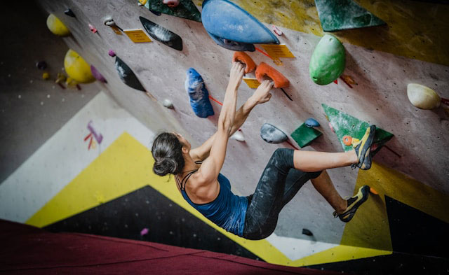 Bouldern Klettern gemeinsam